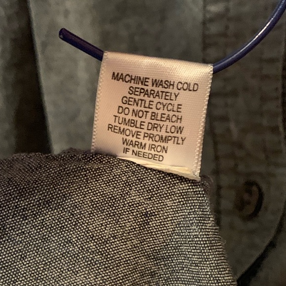 Merona Chambray Denim Shirt Dress - Picture 5 of 8